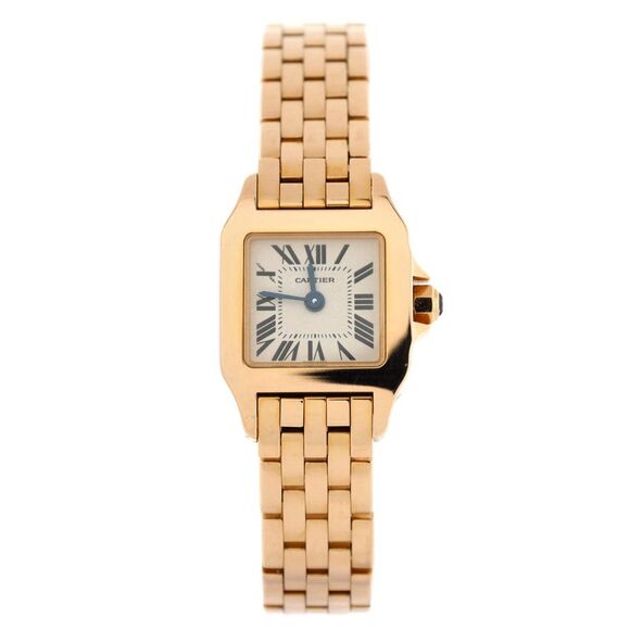 Cartier Jewelry - Cartier Santos Demoiselle Quartz Watch Rose Gold 17 -